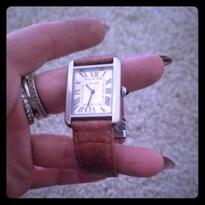 Authentic Cartier tank louis watch